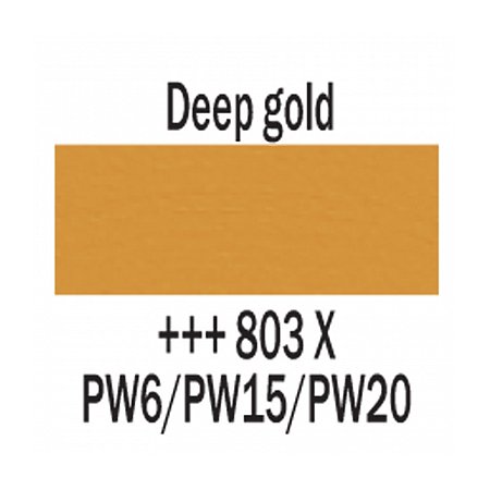 Talens Gouache 20ml - 803 Deep gold - metallic