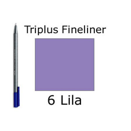 Staedtler, Triplus Fineliner 0.3mm  - 6 lila