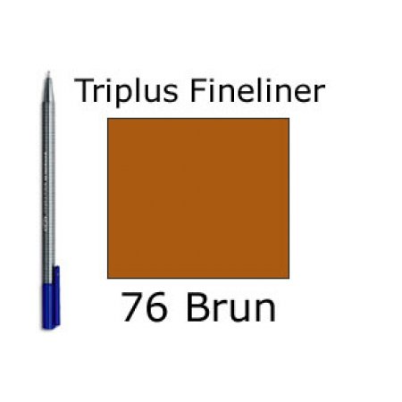 Staedtler, Triplus Fineliner 0.3mm - 76 brun