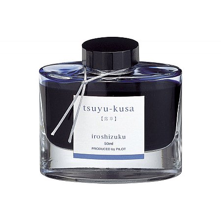 Pilot Ink Iroshizuku 50ml Blue - Tsuyu-Kusa (Asiatic dayflower)