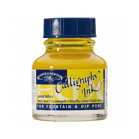 Winsor & Newton Calligraphy 30ml - 345 Lemon yellow