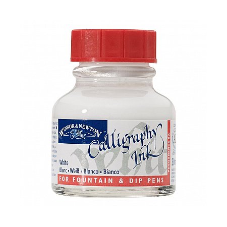 Winsor & Newton Calligraphy 30ml Dip ink - 702 White