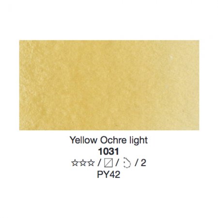 Lukas Aquarell 1862 1/2 - 1031 Yellow ochre light