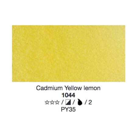 Lukas Aquarell 1862 1/2 - 1044 Cadmium yellow lemon