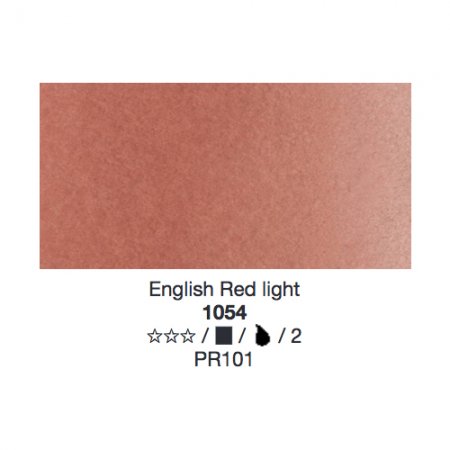 Lukas Aquarell 1862 24ml - 1054 English red light