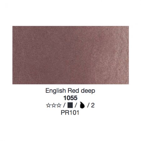 Lukas Aquarell 1862 1/2 - 1055 English red deep