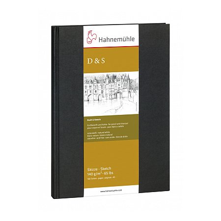 Hahnemuhle Sketch book D&S 140g 80 sheets - A5 portrait form