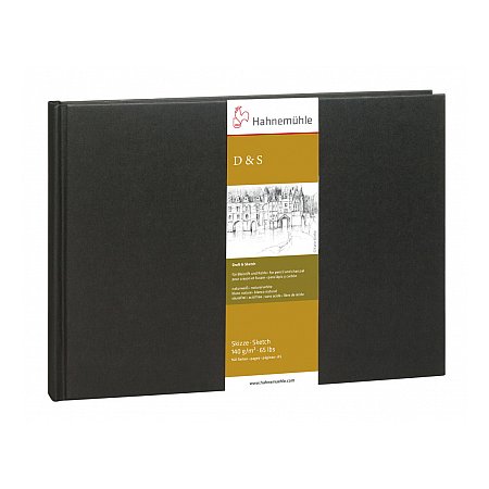 Hahnemuhle Sketch book D&S 140g 80 sheets - A5 landscape form