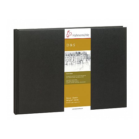 Hahnemuhle Sketch book D&S 140g 80 sheets - A4 landscape form