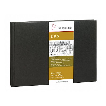 Hahnemuhle Sketch book D&S 140g 62 sheets - A6 landscape form