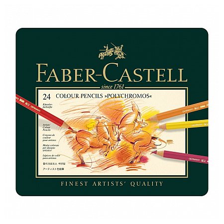 Faber-Castell Polychromos Pencil Set - 24-set