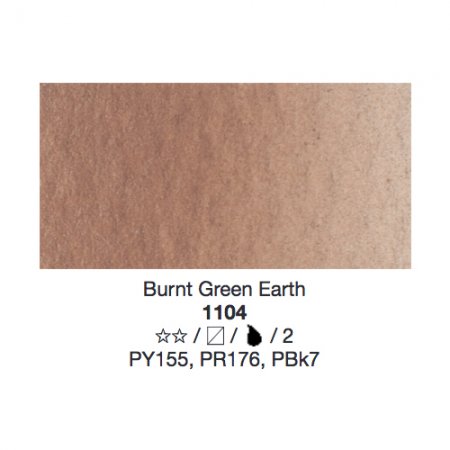 Lukas Aquarell 1862 24ml - 1104 Burnt green earth