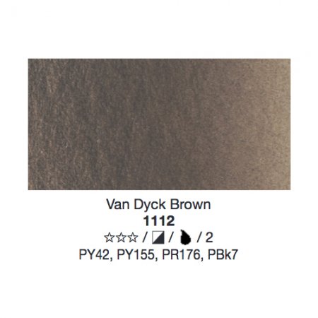 Lukas Aquarell 1862 24ml - 1112 Van Dyck brown