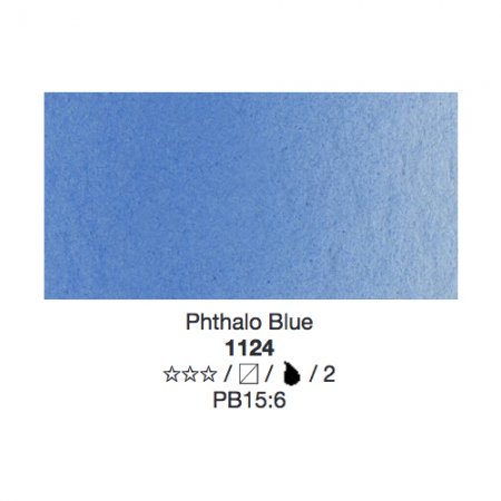 Lukas Aquarell 1862 1/2 - 1124 Phthalo blue