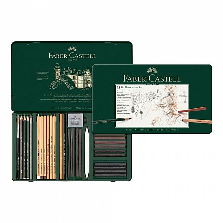 Faber-Castell Pitt Monochrome 33-set