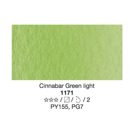 Lukas Aquarell 1862 24ml - 1171 Cinnabar green light