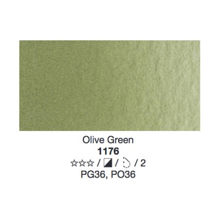Lukas Aquarell 1862 1/2 - 1176 Olive green