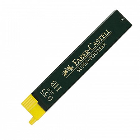 Faber-Castell Leads Super-Polymer (12 pcs) 0.35mm (0.3) - HB