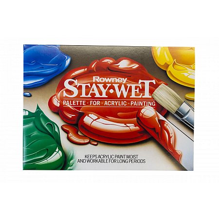 Daler-Rowney Stay Wet Palette for acrylic painting 25x33 cm