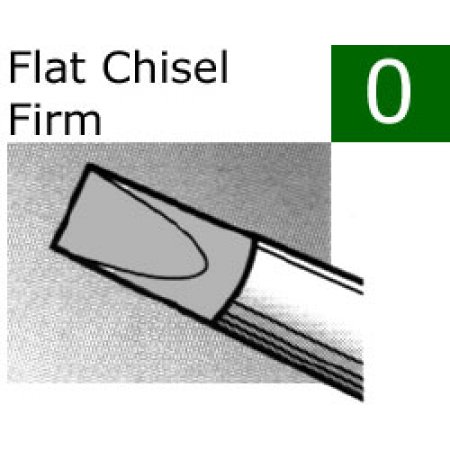 Colour Shaper, Flat Chisel Firm  - grå, 3 mm - 0