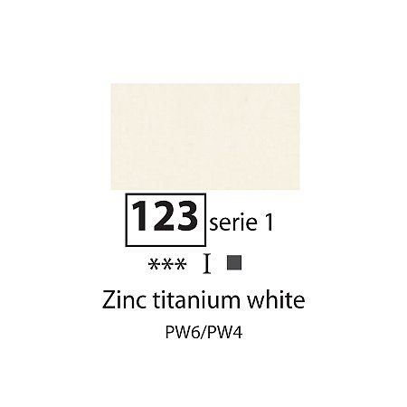 Sennelier Extra-Fine Oil 40ml - 123 Zinc Titantium White