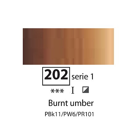 Sennelier Extra Fine Oil, 40ml - 202 Burnt Umber