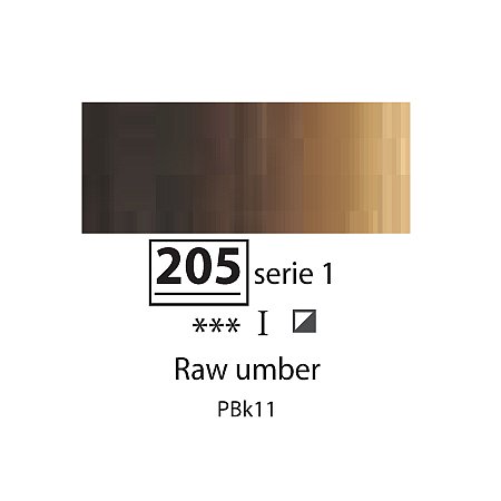Sennelier Extra Fine Oil, 40ml - 205 Raw Umber