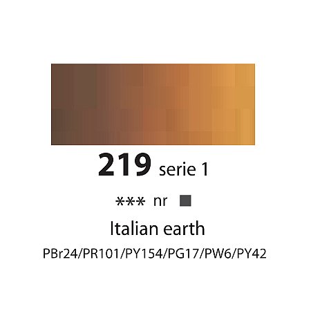 Sennelier Extra Fine Oil, 40ml - 219 Italian Earth