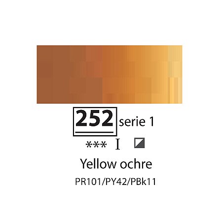 Sennelier Extra Fine Oil, 200ml - 252 Yellow Ochre