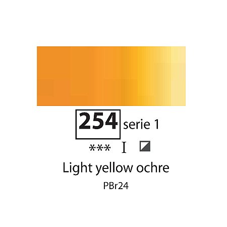 Sennelier Extra-Fine Oil 40ml - 254 Light Yellow Ochre