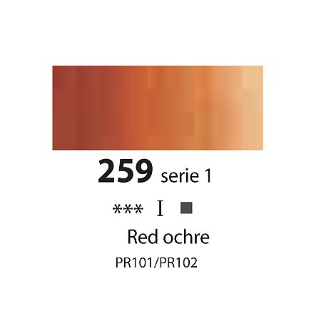 Sennelier Extra Fine Oil, 40ml - 259 Red Ochre