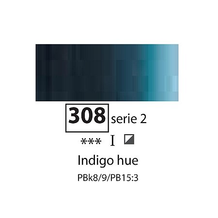 Sennelier Extra-Fine Oil 40ml - 308 Indigo Hue