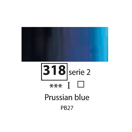 Sennelier Extra Fine Oil, 40ml - 318 Prussian Blue