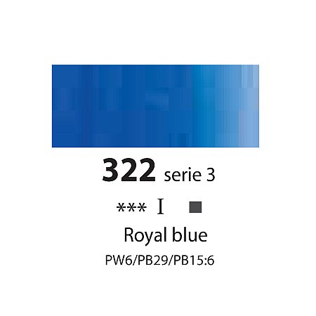 Sennelier Extra Fine Oil, 40ml - 322 Royal Blue