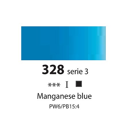 Sennelier Extra-Fine Oil 40ml - 328 Manganese Blue.