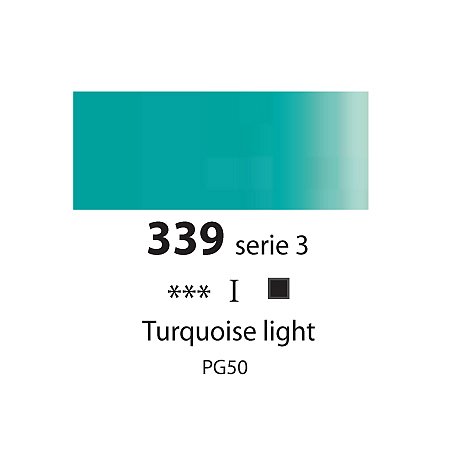 Sennelier Extra-Fine Oil 40ml - 339 Turquoise Light