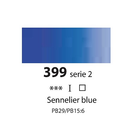 Sennelier Extra Fine Oil, 40ml - 399 Sennelier Blue