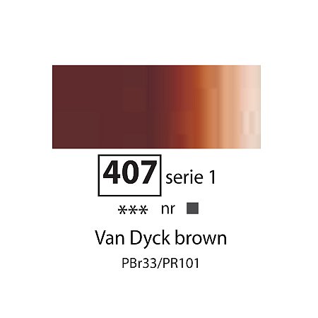 Sennelier Extra-Fine Oil 200ml - 407 Vandyck Brown
