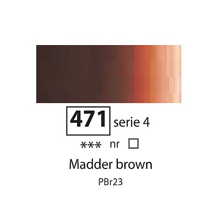 Sennelier Extra Fine Oil, 40ml - 471 Madder Brown