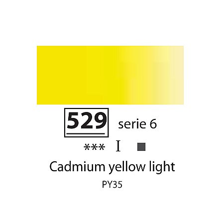 Sennelier Extra-Fine Oil 40ml - 529 Cadmium Yellow Light