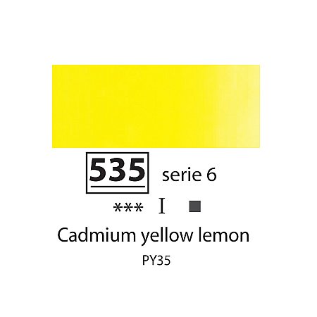 Sennelier Extra Fine Oil, 40ml - 535 Cadmium Yellow Lemon
