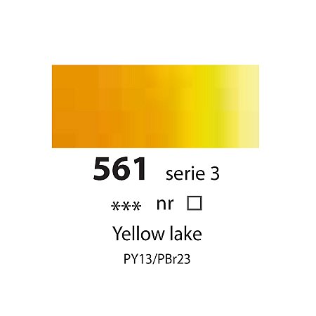 Sennelier Extra-Fine Oil 40ml - 561 Yellow Lake.