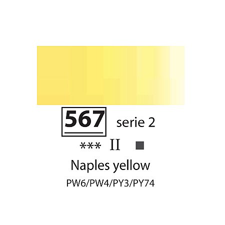 Sennelier Extra Fine Oil, 40ml - 567 Naples Yellow