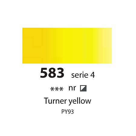 Sennelier Extra Fine Oil, 40ml - 583 Turner Yellow