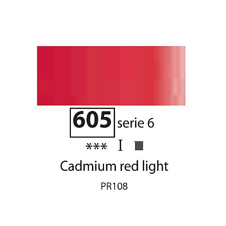 Sennelier Extra Fine Oil, 40ml - 605 Cadmium Red Light