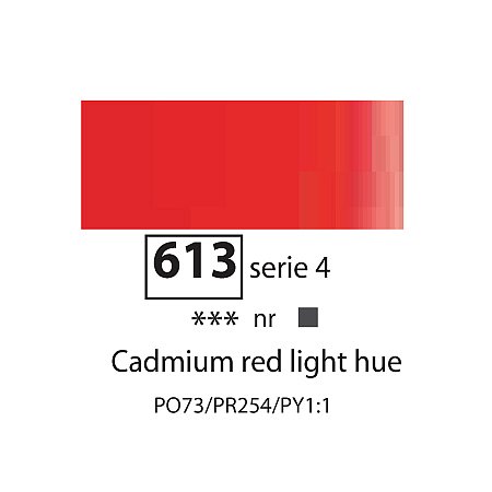 Sennelier Extra Fine Oil, 40ml - 613 Cadmium Red Light Hue