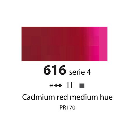 Sennelier Extra-Fine Oil 40ml - 616 Cadmium Red Medium Hue.