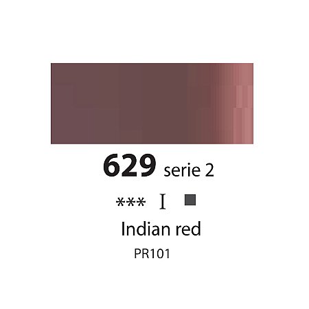 Sennelier Extra-Fine Oil 40ml - 629 Indian Red.