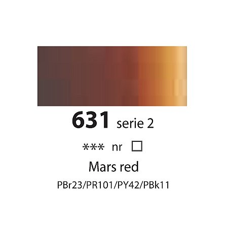 Sennelier Extra Fine Oil, 40ml - 631 Mars Red