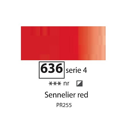 Sennelier Extra-Fine Oil 200ml - 636 Sennelier Red